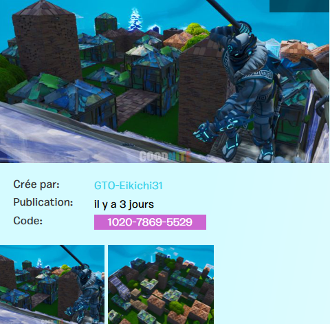 MOVING ZONE 8 PLAYERS [2.0].Entrainez-vous avec vos amis ou vos rivaux sur cette simulation de End Games Compétitive pour atteindre le niveau d’un vrai pro ! Bon jeu.le code :1020-7869-5529