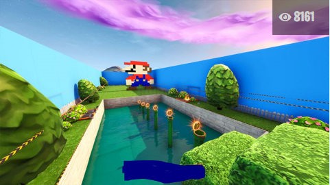 MARIO DEATHRUN.Le boss Bowser vient de kidnapper la princesse Peach, aller la sauvé ! Mais soyez prudent, il y aura beaucoup d'épreuves à surmonté et différents niveaux à passé ! Ayez le courage de récupérer toutes les pièces ! le code : 3369-7973-3319 